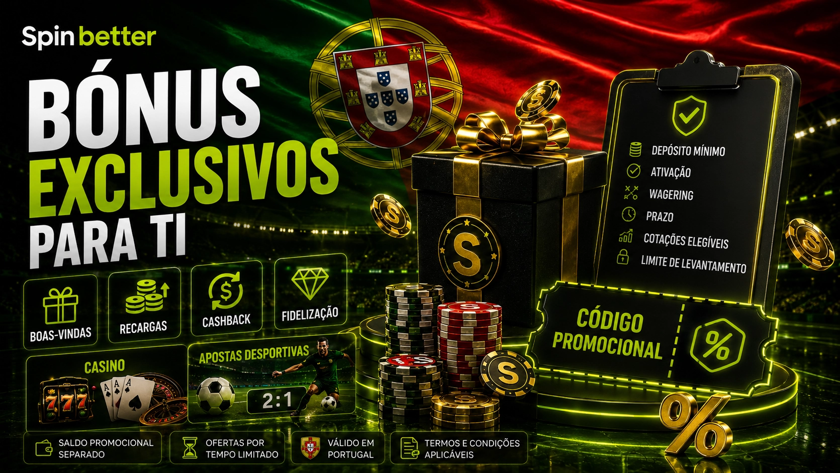 Promoções SpinBetter com ofertas imperdíveis